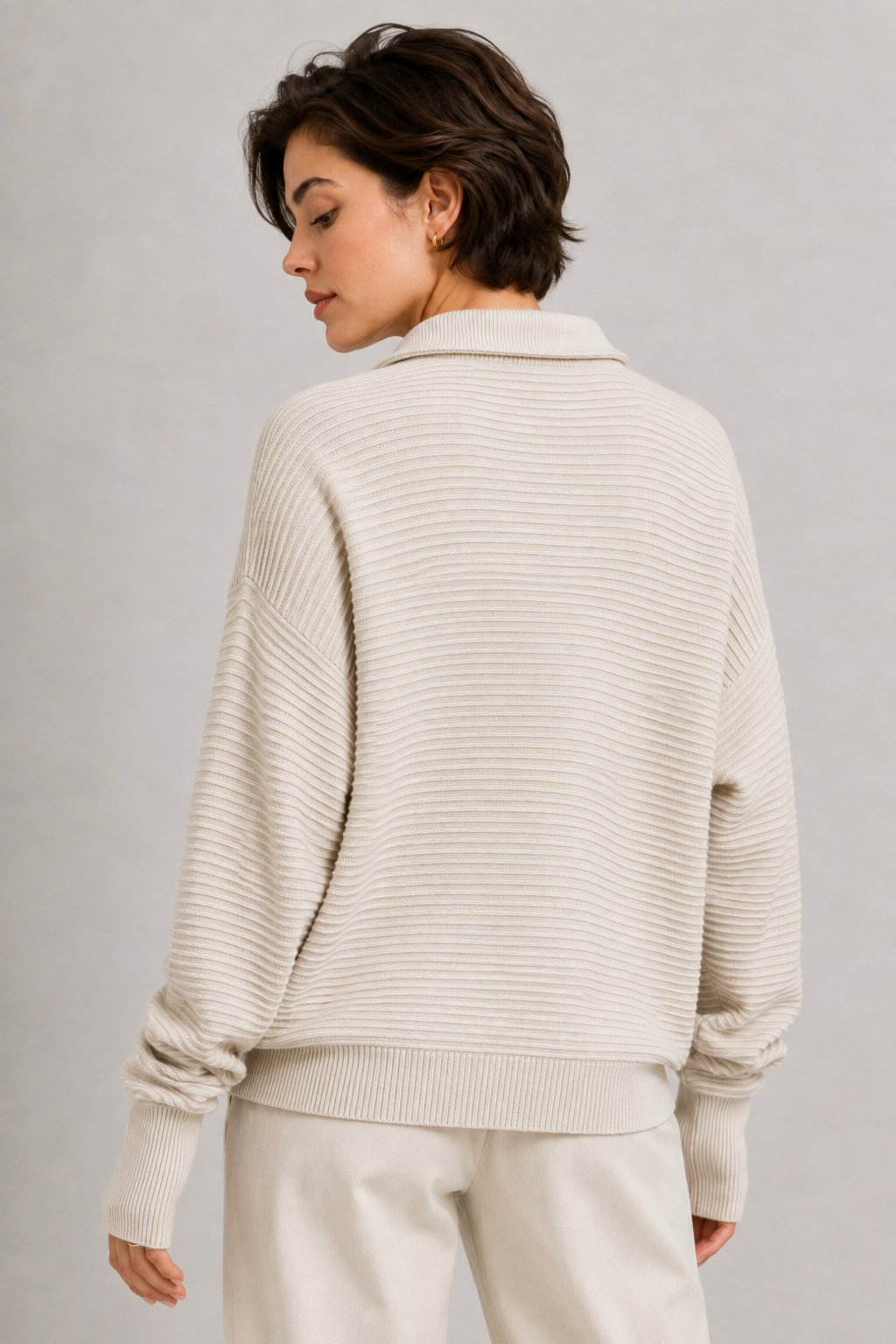 Luxe Rib Quarter-Zip