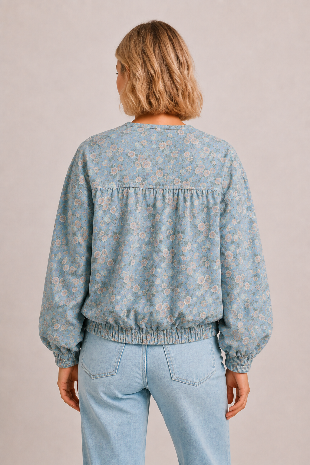 Elowen Floral Bomber