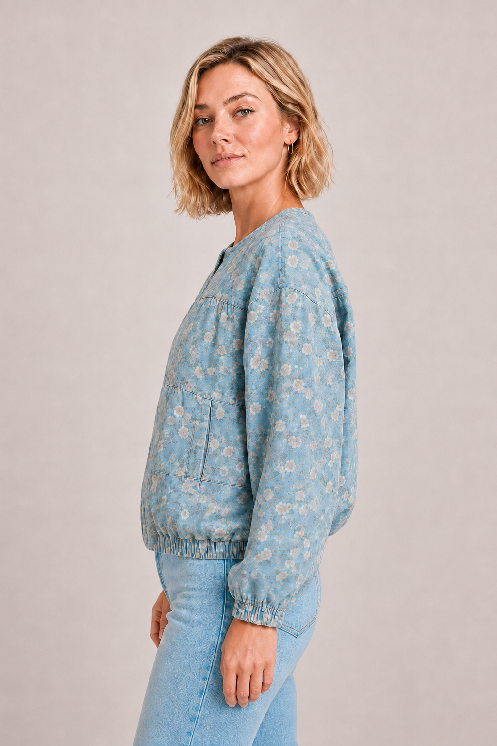 Elowen Floral Bomber