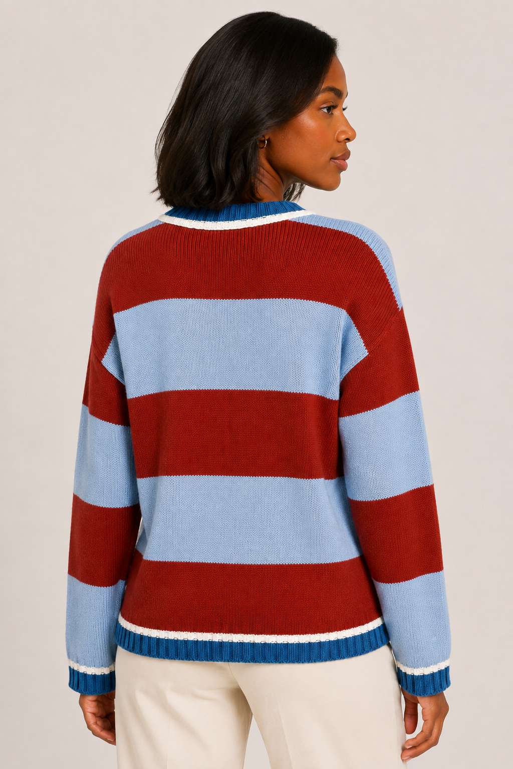 Breton Intarsia Crew