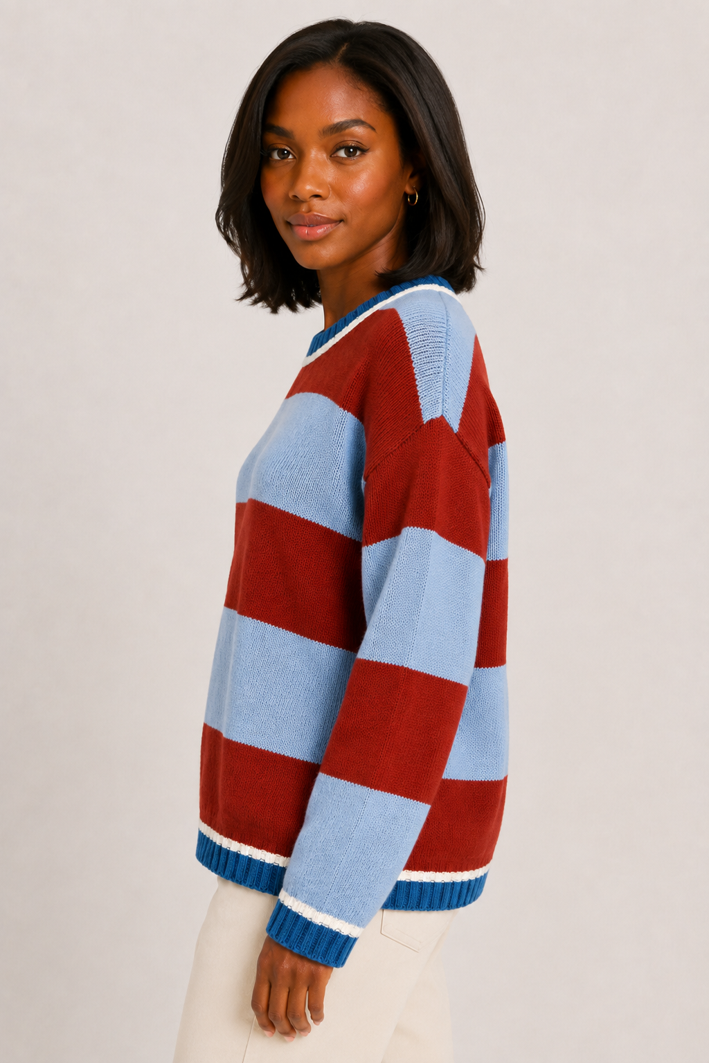 Breton Intarsia Crew