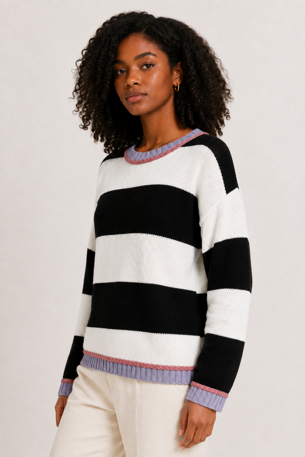 Breton Intarsia Crew