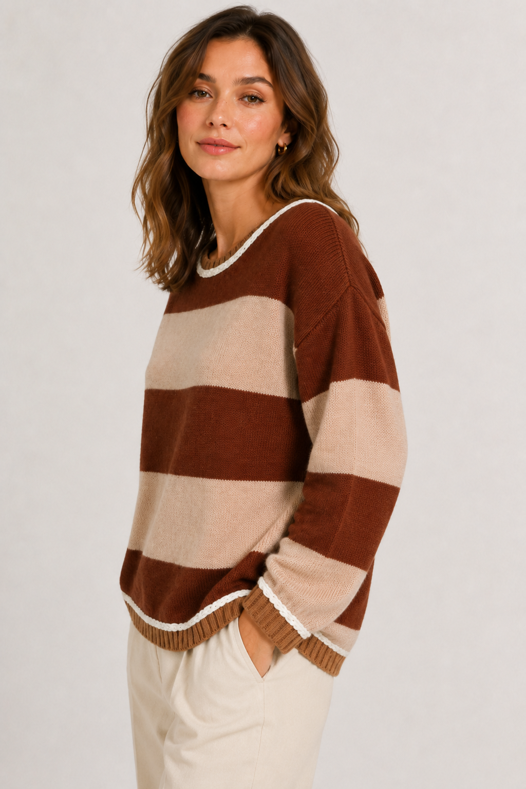 Breton Intarsia Crew