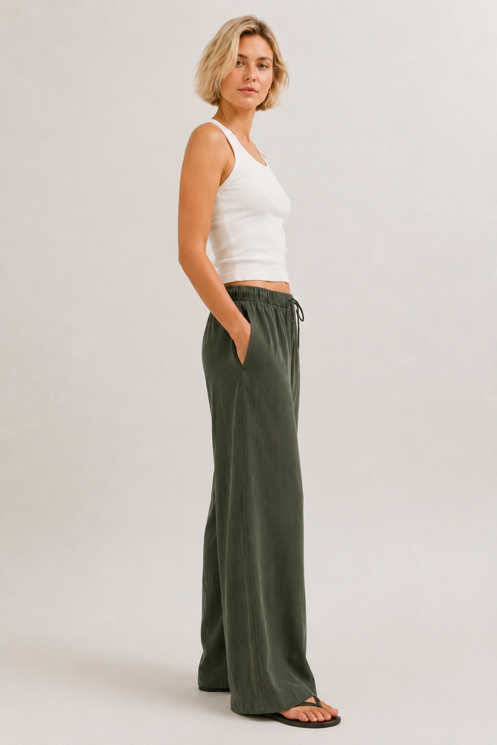 Brennan Pant - Fatigue Green
