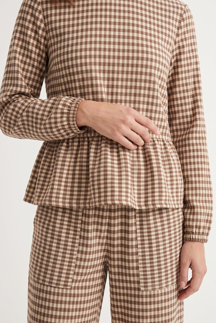 Concierge Gingham Set - Matte Ecru