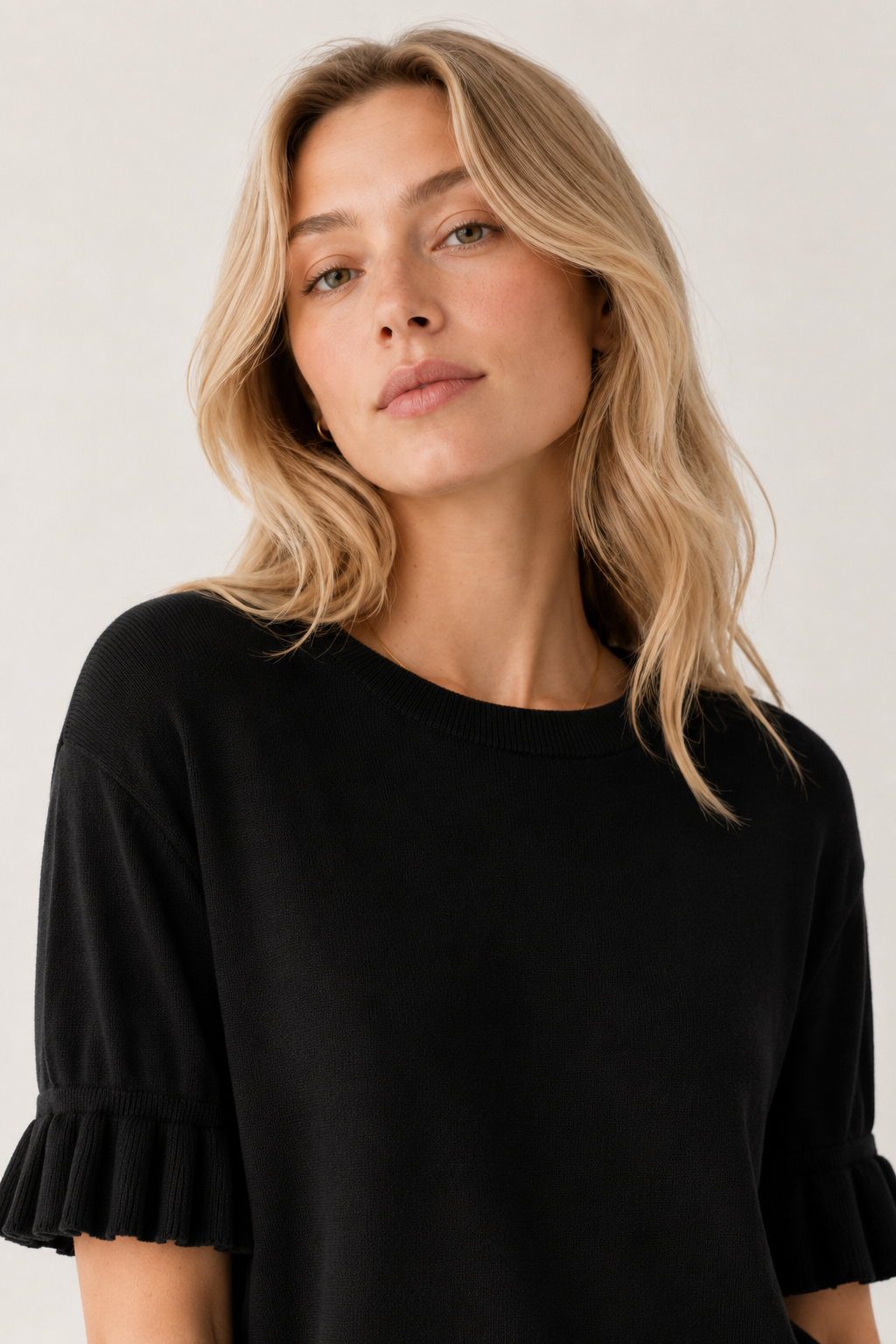 Aveline Ruffle Knit Top