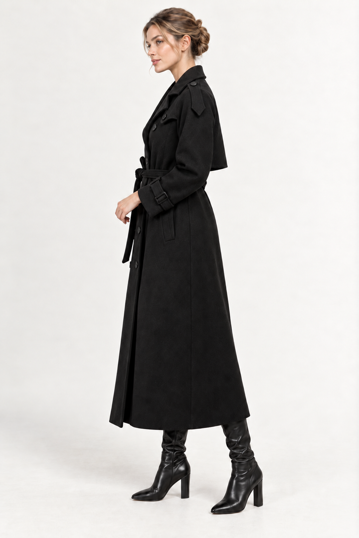 Montpellier Coat - Rich Black