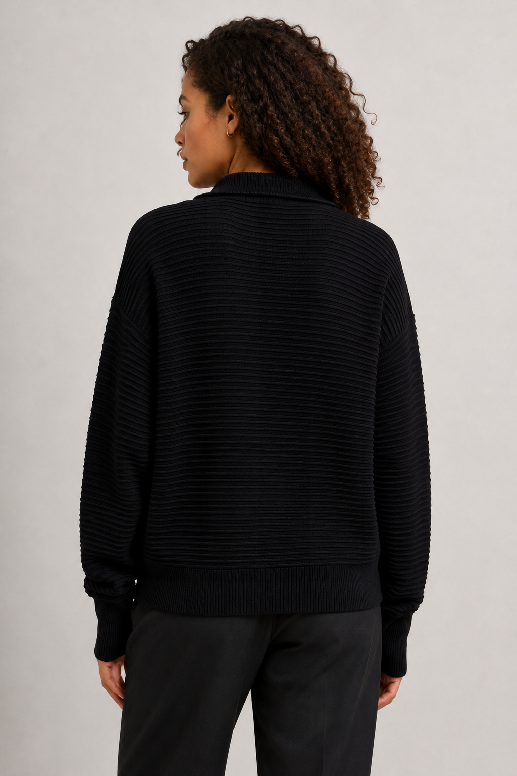 Luxe Rib Quarter-Zip