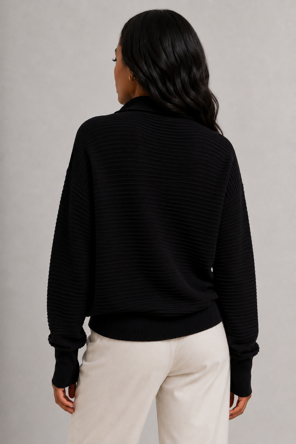 Luxe Rib Quarter-Zip