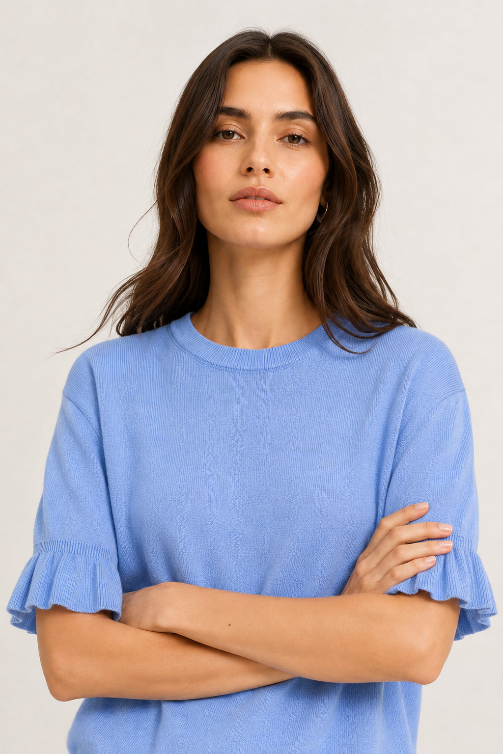 Aveline Ruffle Knit Top