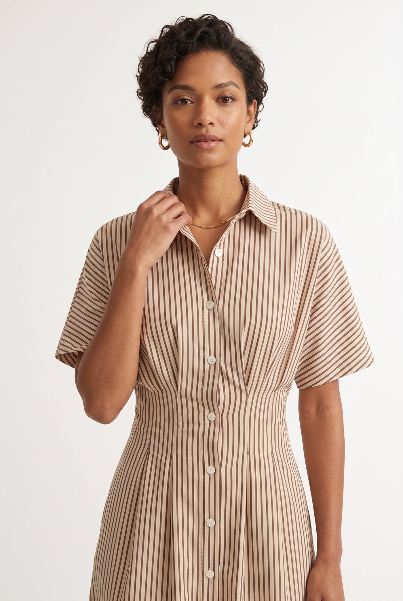 Mireille Poplin Shirtdress