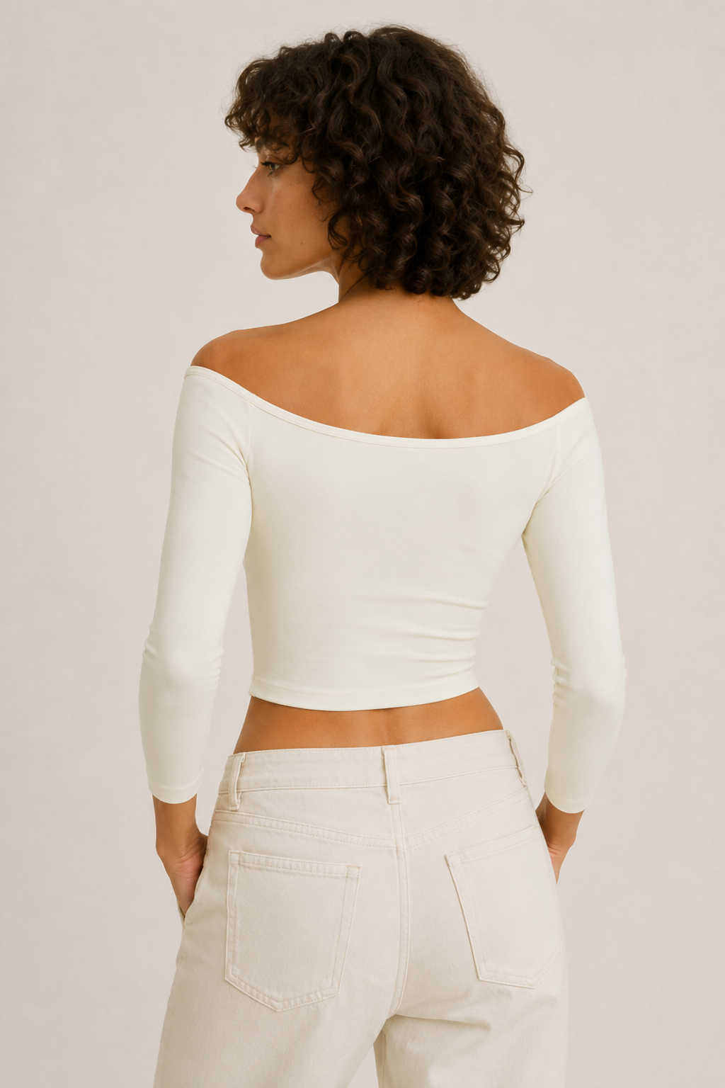 Sculpt Boatneck 3/4-Sleeve Top
