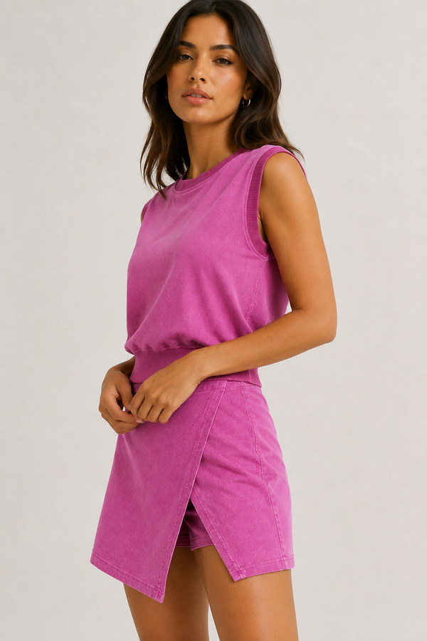 Cotton Skirt Set