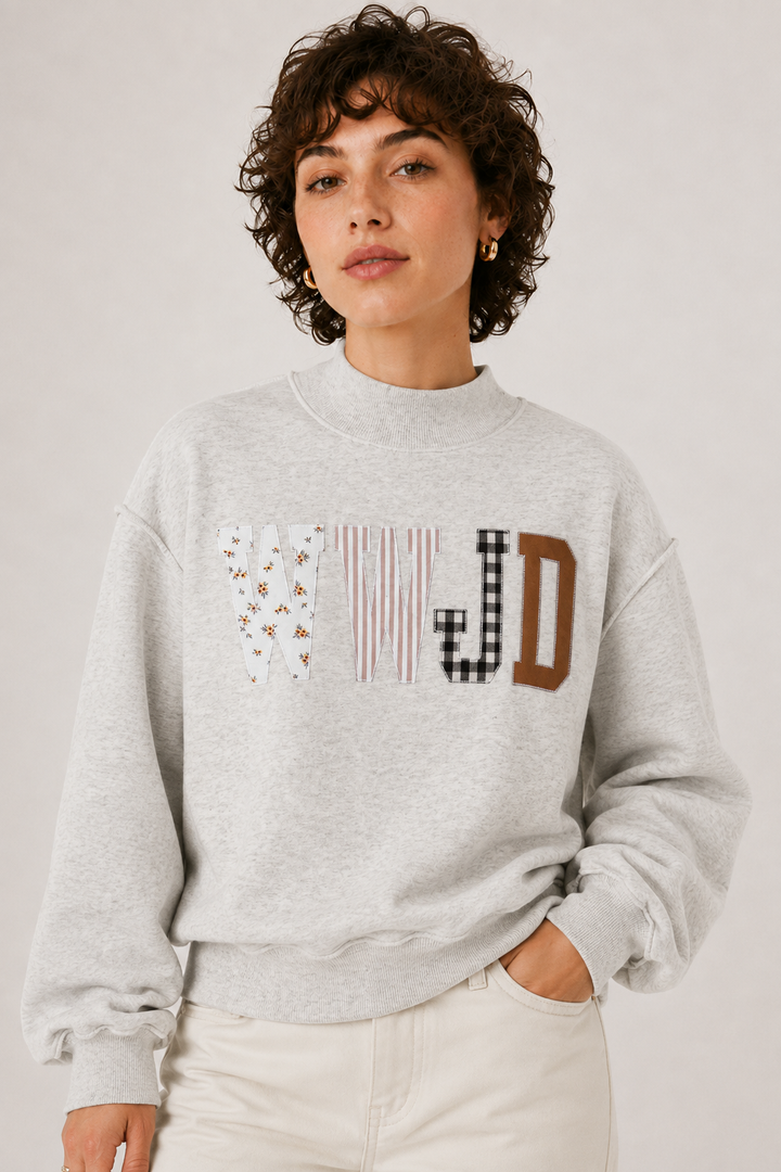 Devotion Sweatshirt - Heather Cloud Grey