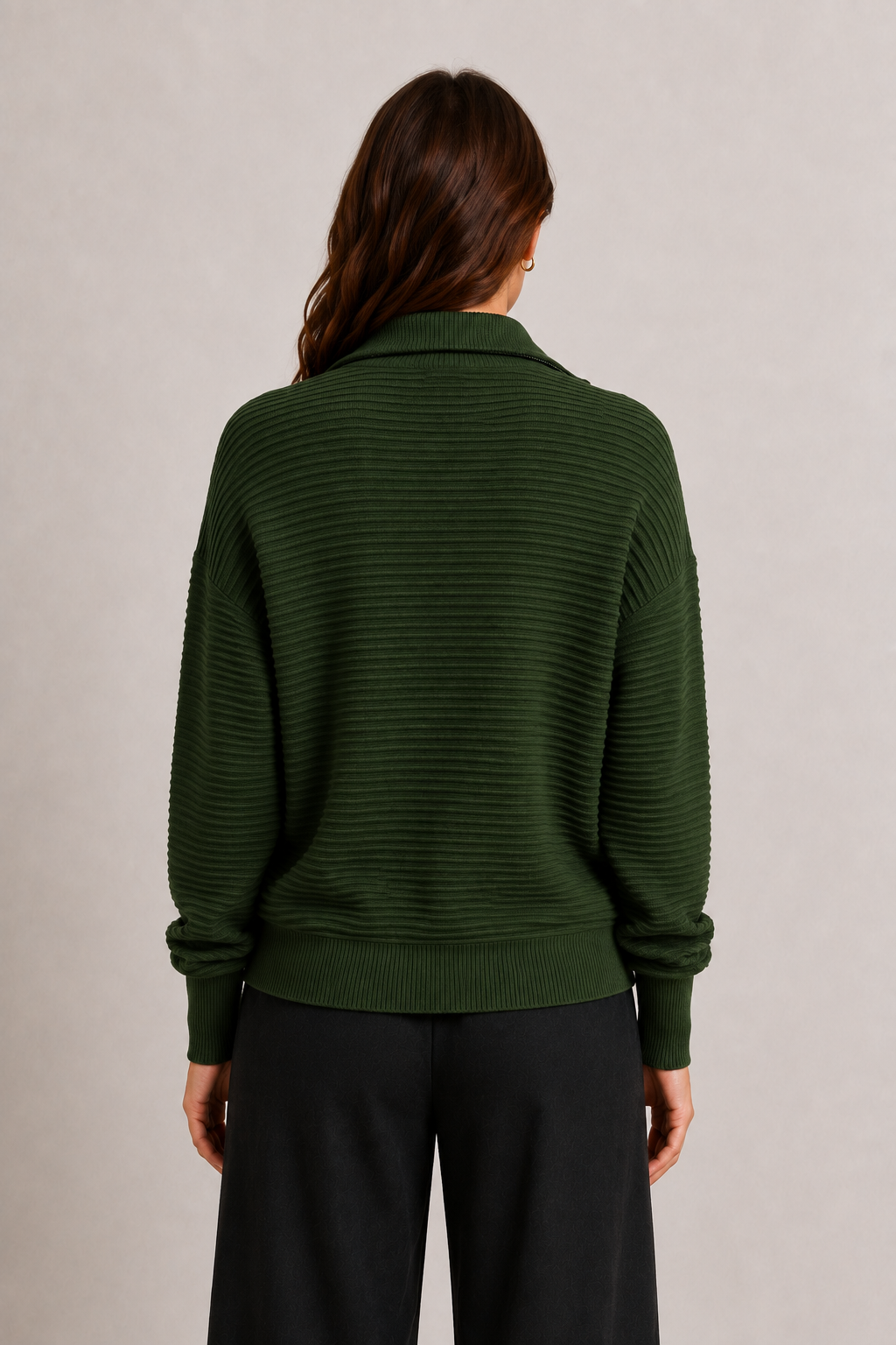 Luxe Rib Quarter-Zip