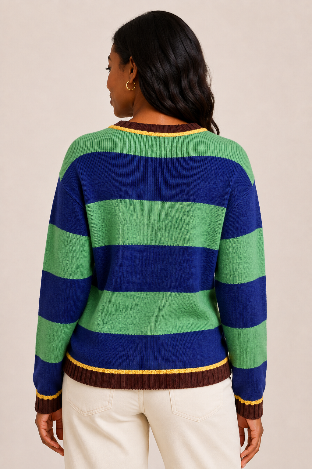 Breton Intarsia Crew