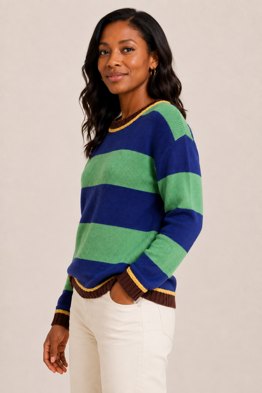 Breton Intarsia Crew