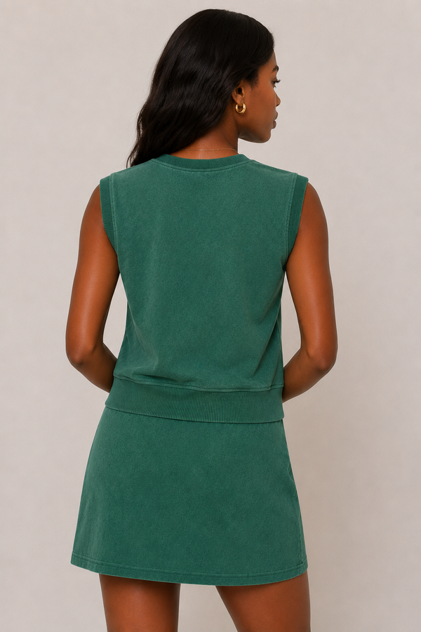 Cotton Skirt Set