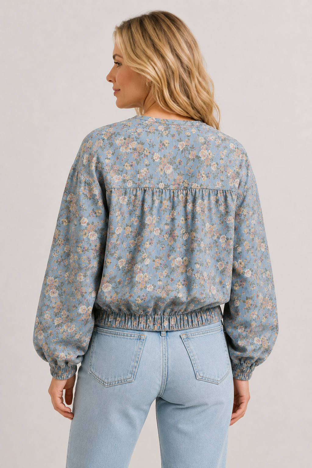 Elowen Floral Bomber