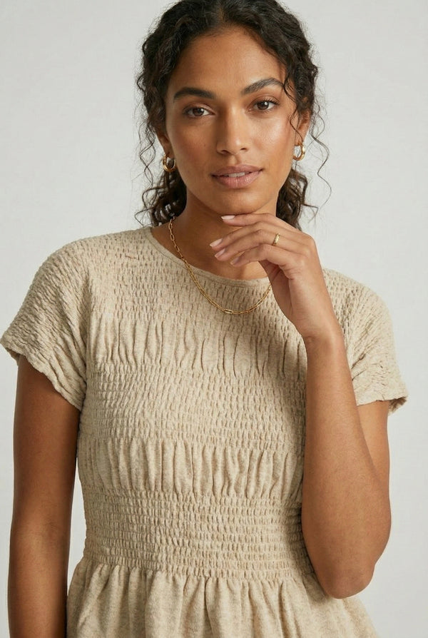 LOHNR premium women's loungewear matching set in Birch