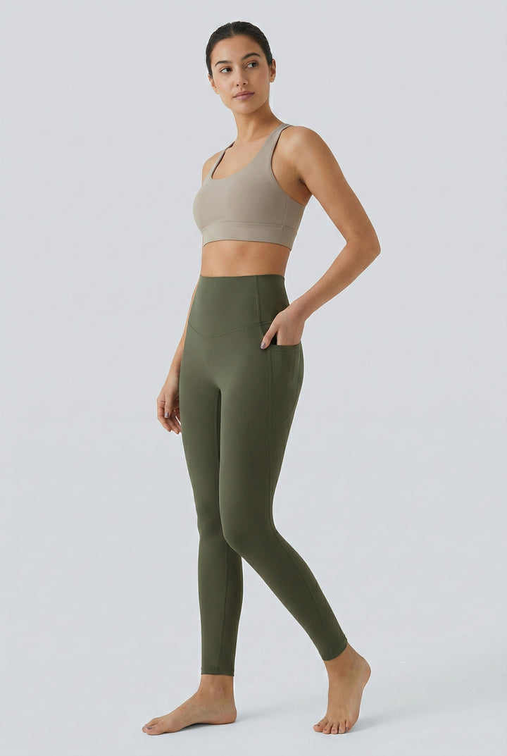 Contour Pocket Legging - Alpine