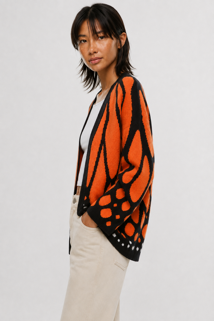 Monarch Cardigan - Burnt Orange