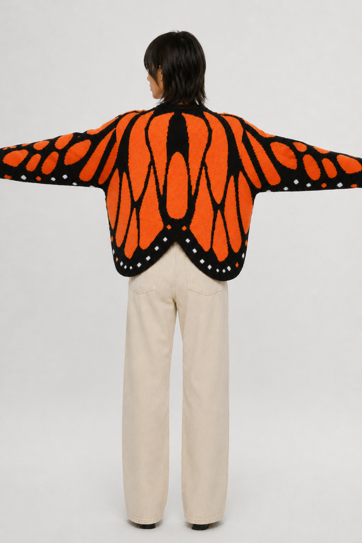 Monarch Cardigan - Burnt Orange