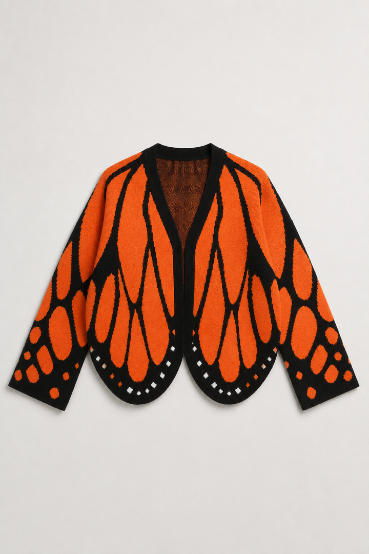 Monarch Cardigan - Burnt Orange