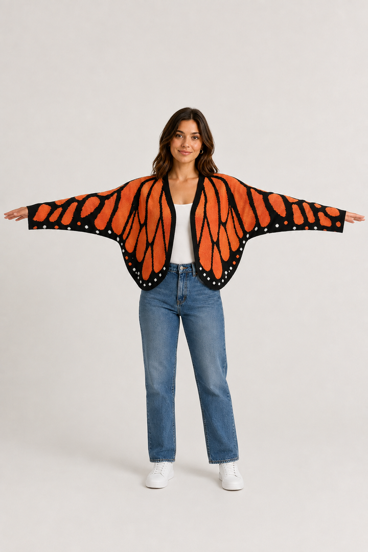 Monarch Cardigan - Burnt Orange