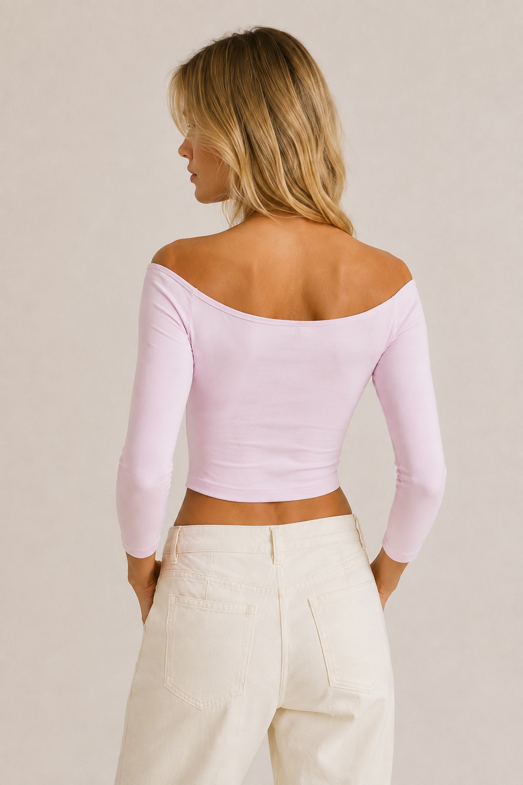 Sculpt Boatneck 3/4-Sleeve Top