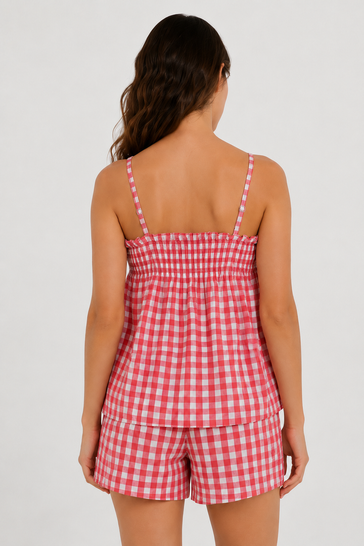 Provence Gingham Set - Grenadine