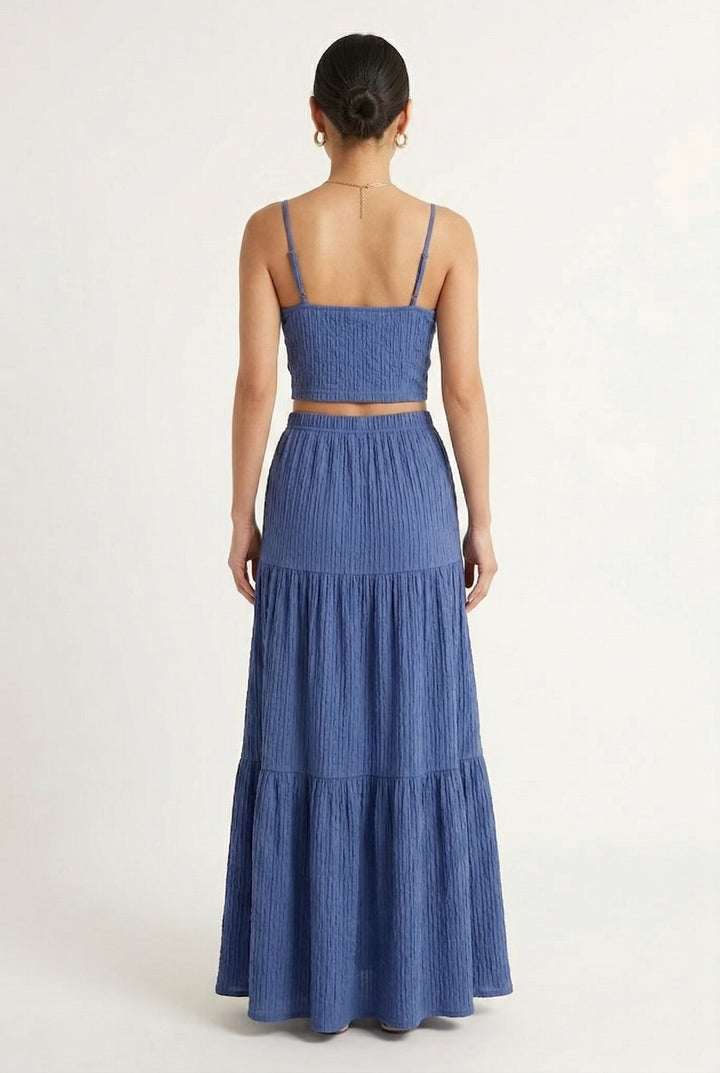 Verona Two-Piece - Slate Blue
