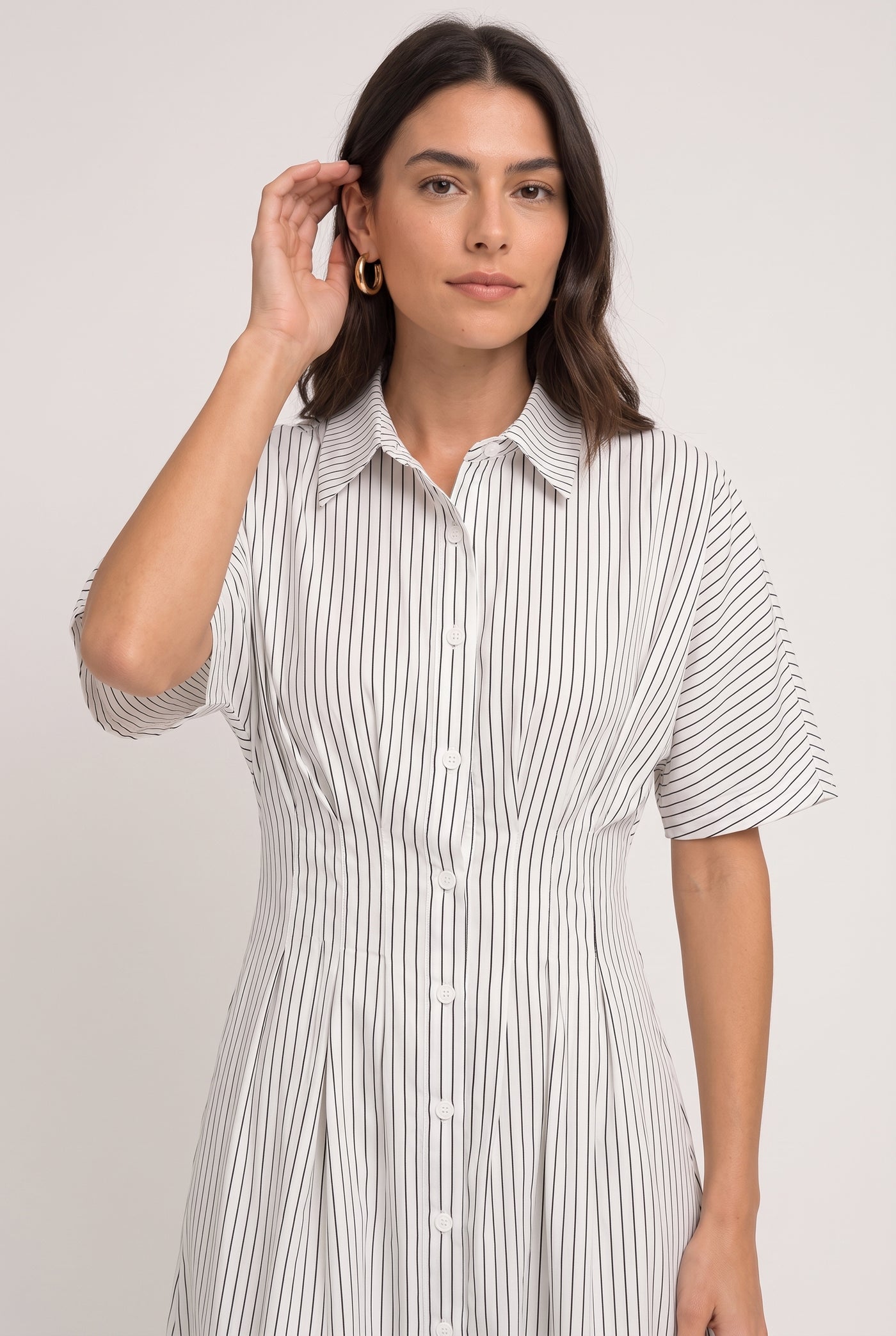 Mireille Poplin Shirtdress