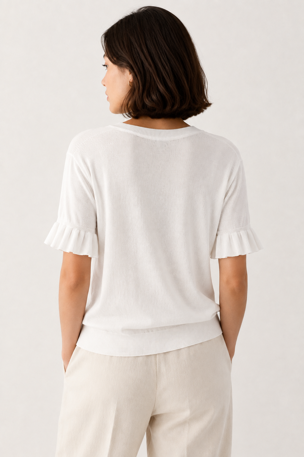 Aveline Ruffle Knit Top