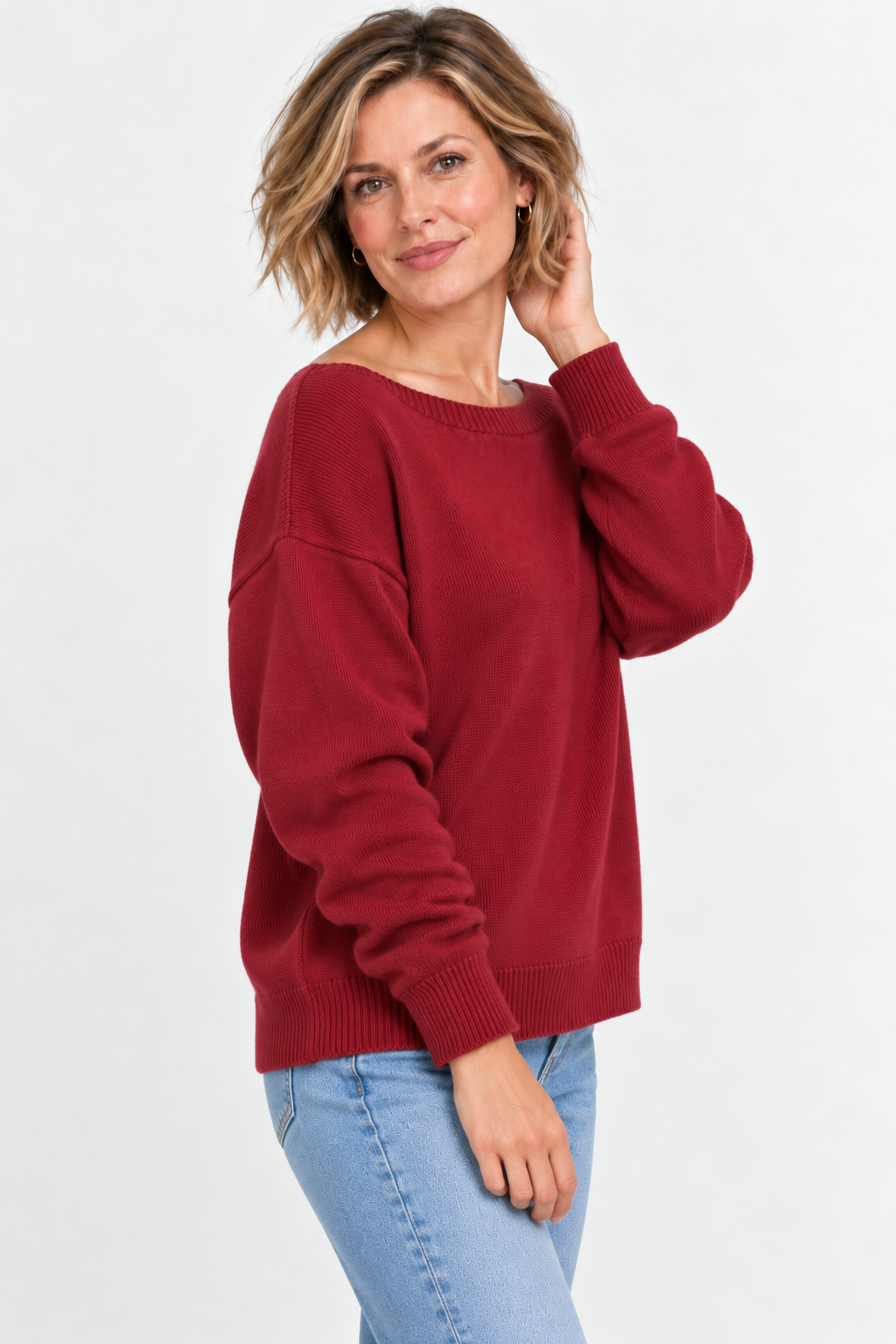 Bateau Boatneck Sweater