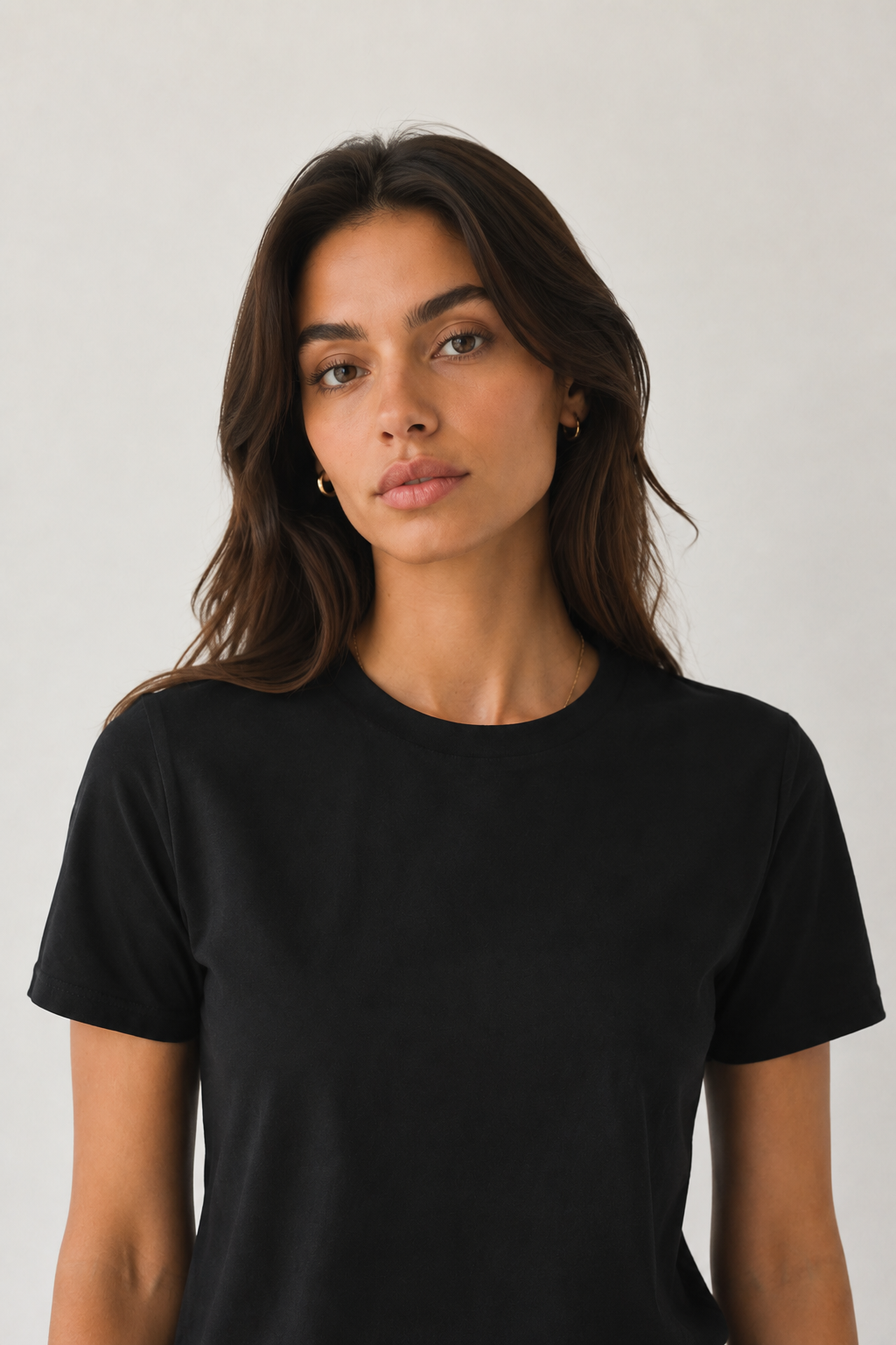 Womens casual solid onyx black short sleeve t-shirt mini dress